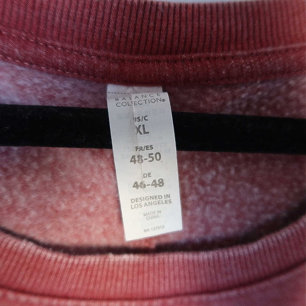 Balance Collection Red Sweater Size Extra Large - Picture 2 of 8